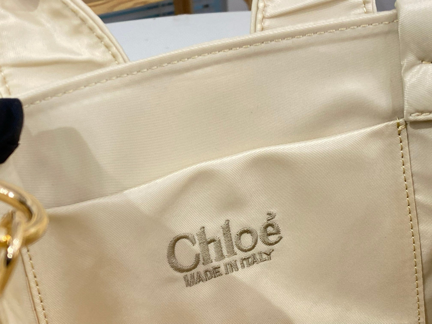 Chloe Woody Tote Bag