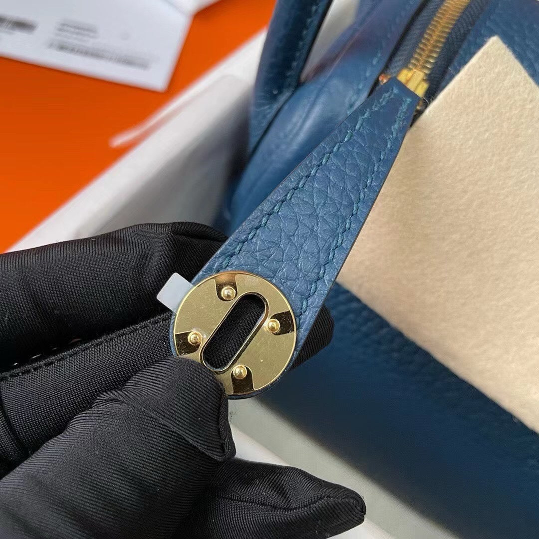 Hermes Mini Lindy, 19cm, S4, TC Skin