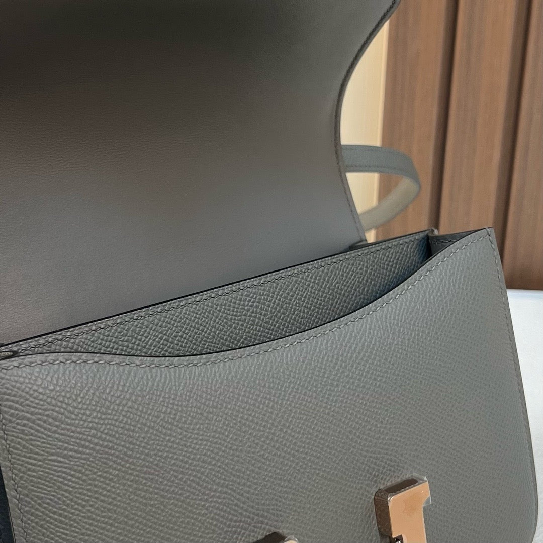 Hermes Constance 18cm, 0L, Epsom