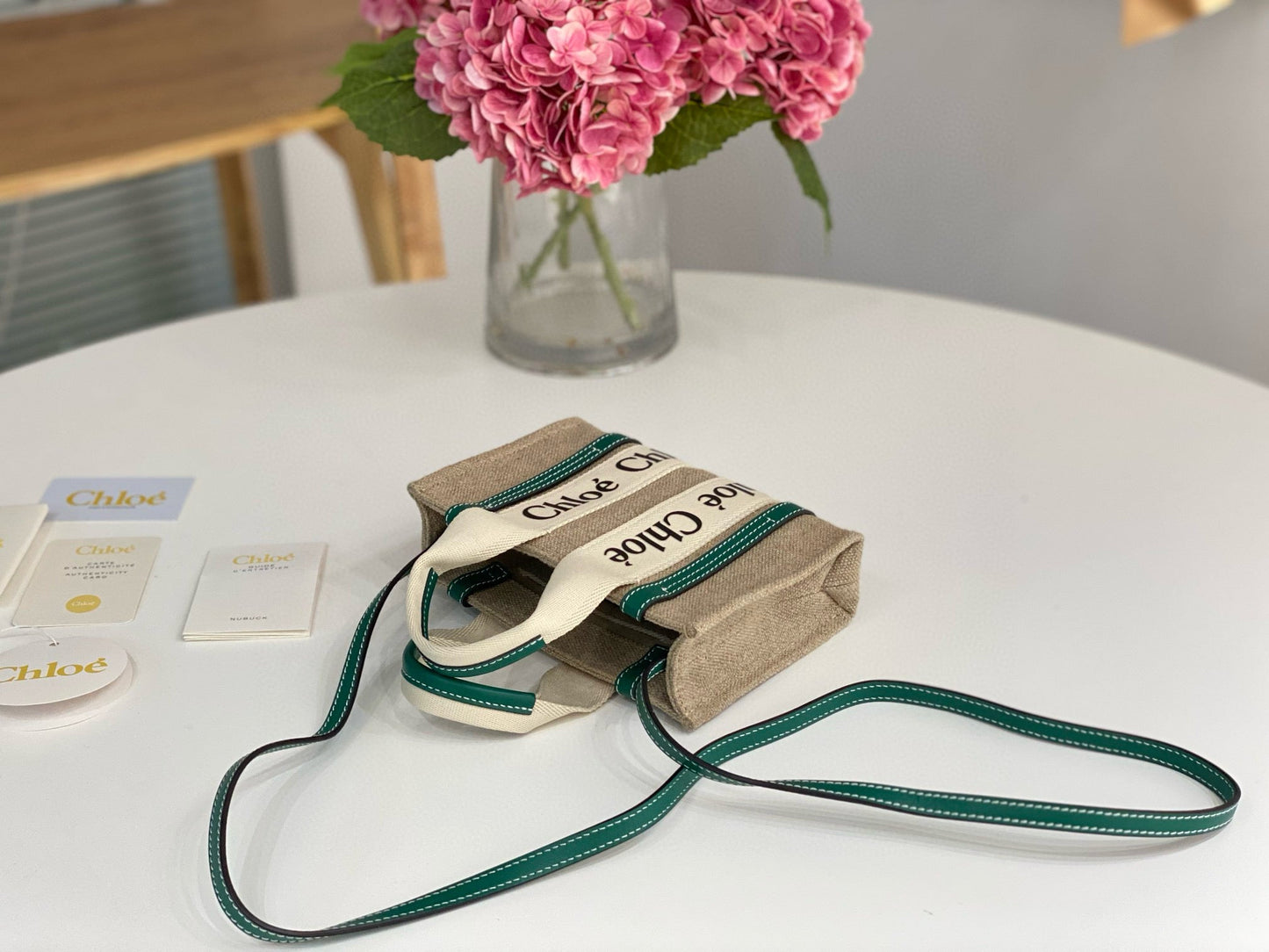 Chloe Woody Tote Bag