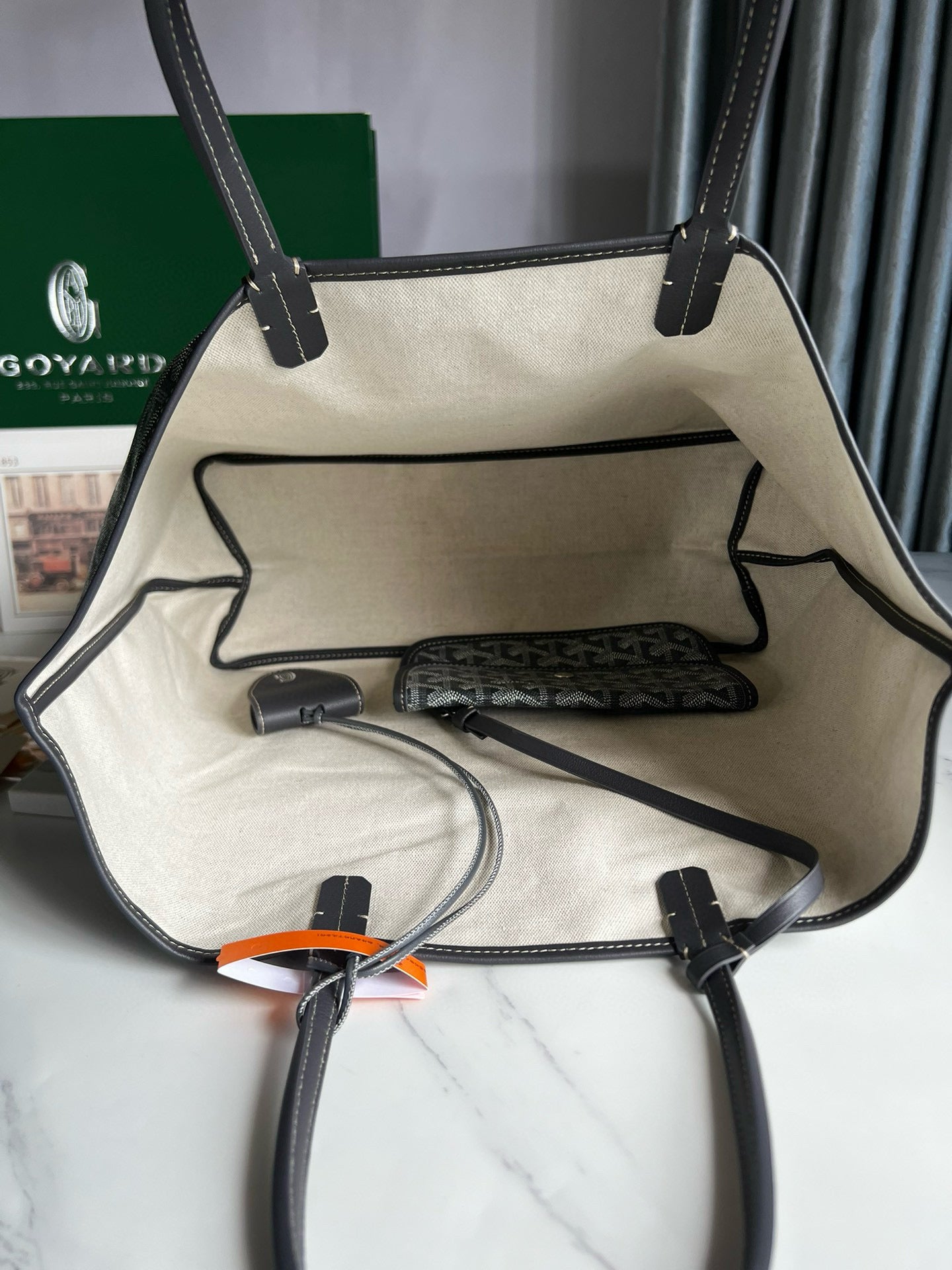 GOYARD SAINT LOUIS PM 34*14*27