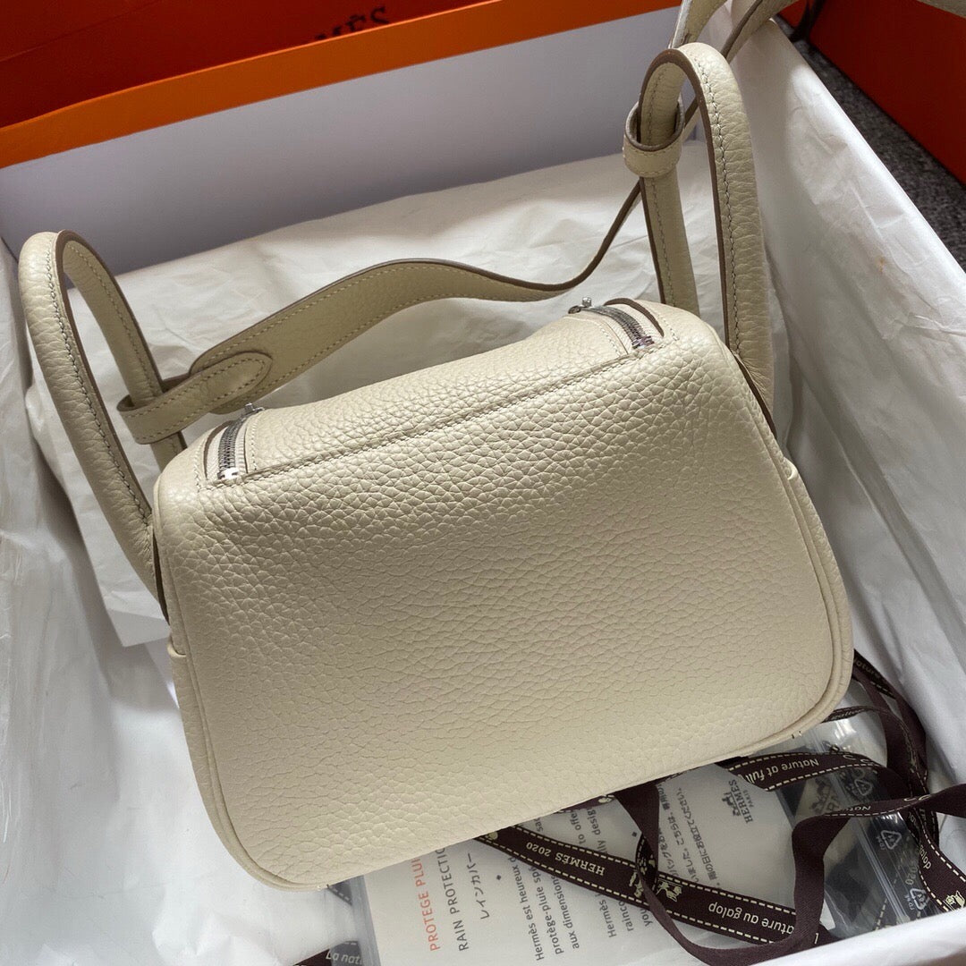 Hermes Mini Lindy, 19cm, 04, TC Skin