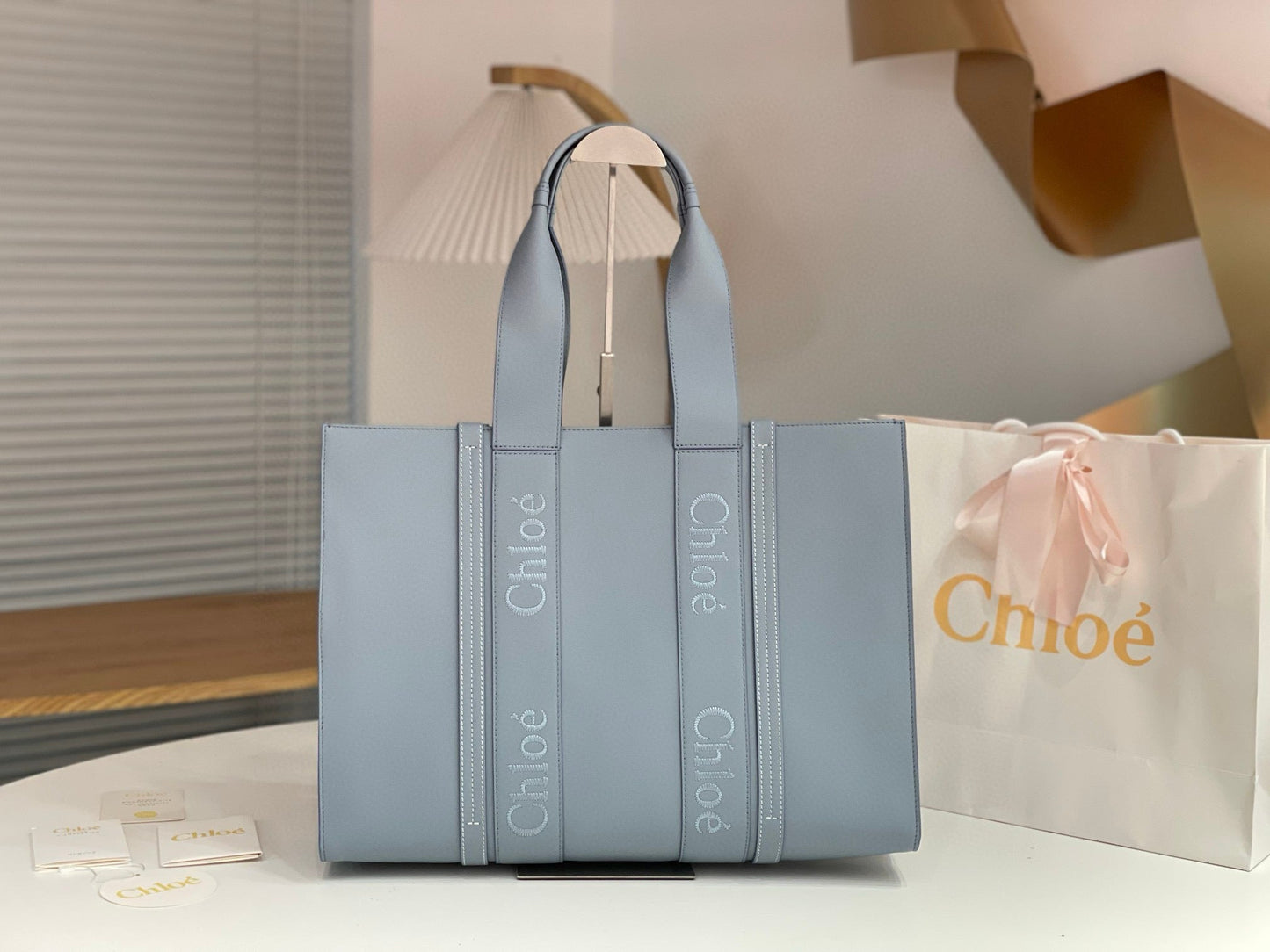 Chloe Woody Tote Bag