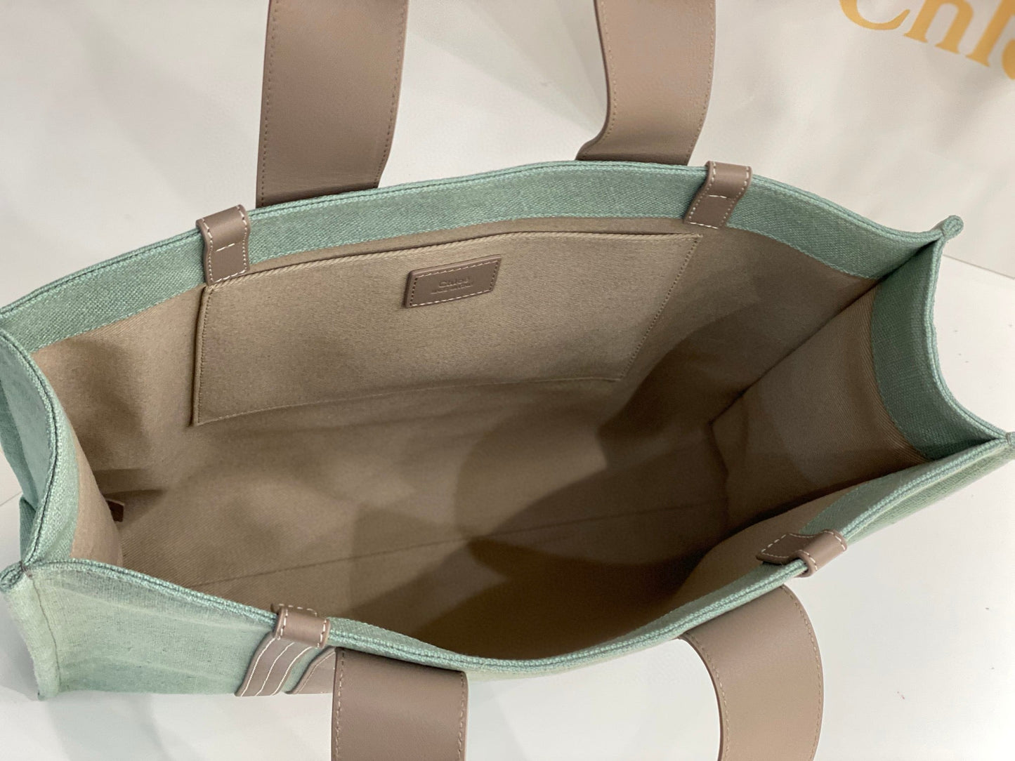 Chloe Woody Tote Bag