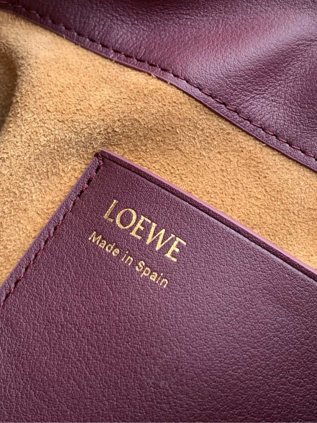 Loewe Pebble Leather