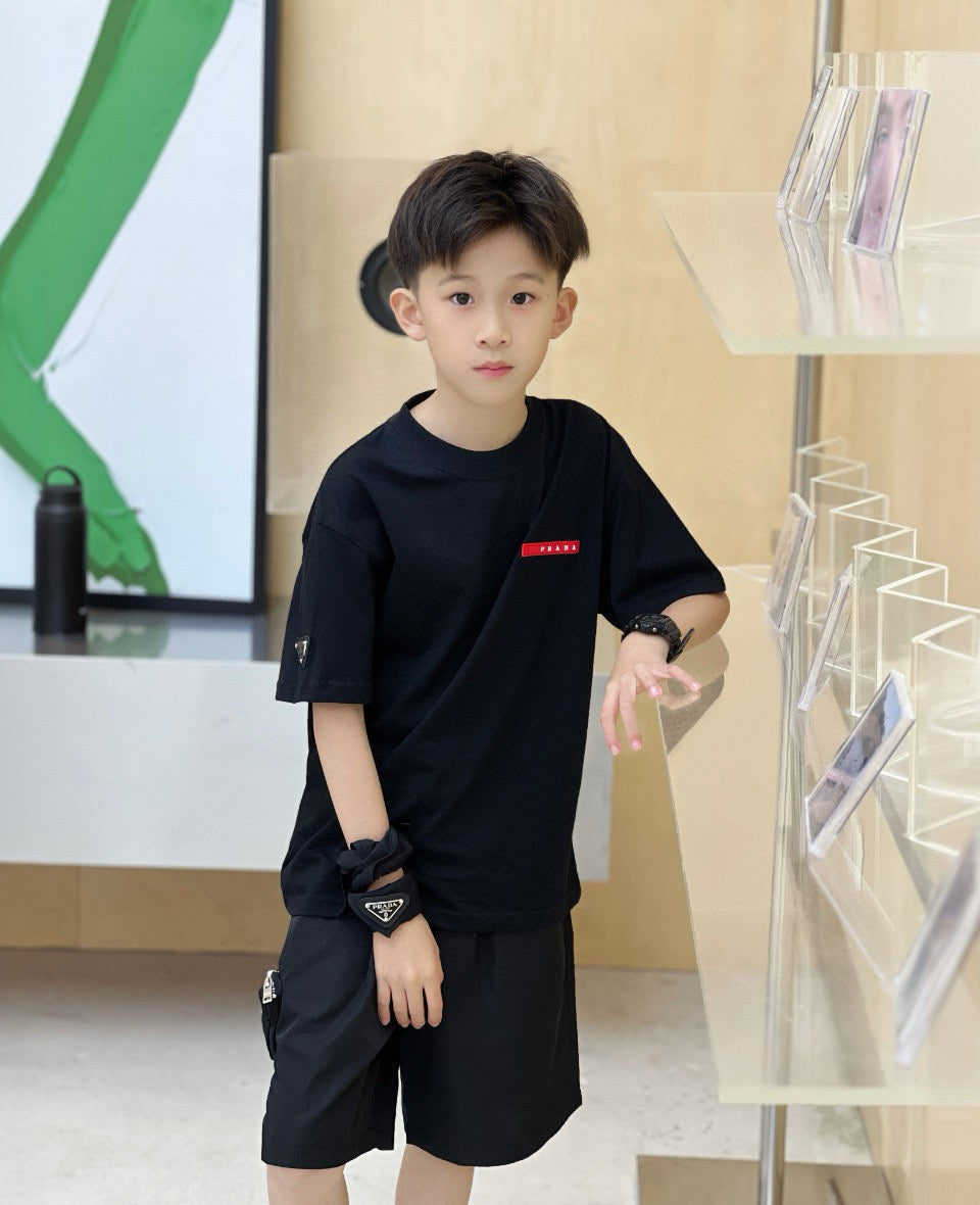 Prada T-Shirt/Short Pant Set