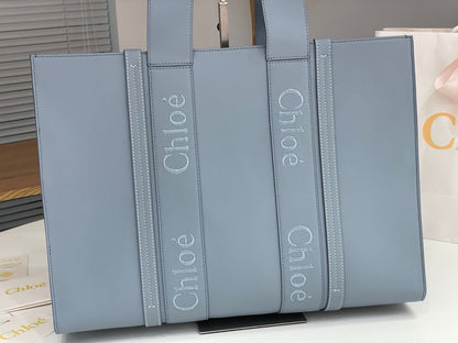 Chloe Woody Tote Bag
