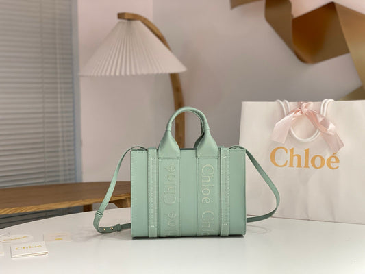 Chloe Woody Tote Bag