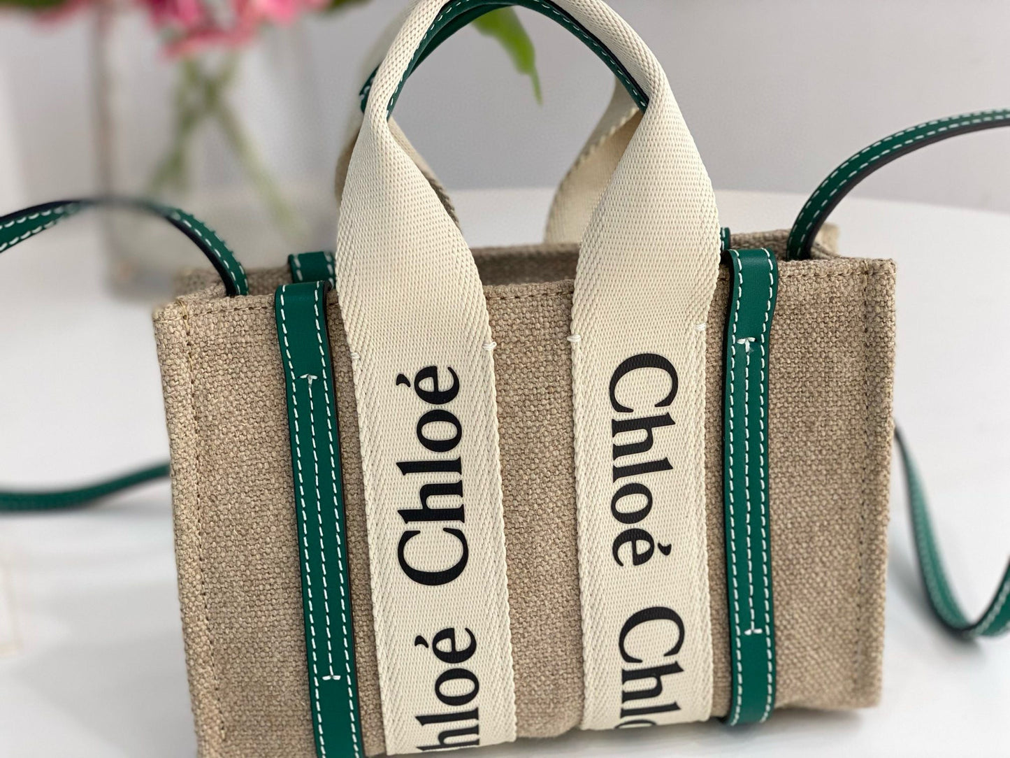 Chloe Woody Tote Bag
