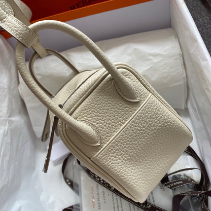Hermes Mini Lindy, 19cm, 04, TC Skin