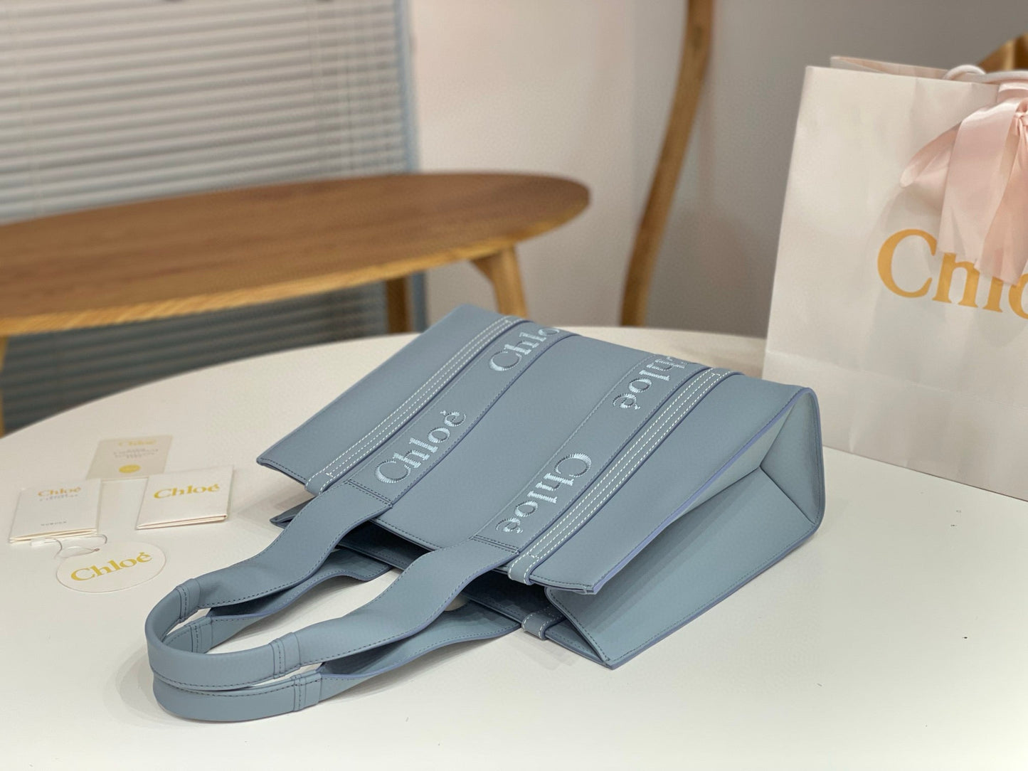 Chloe Woody Tote Bag