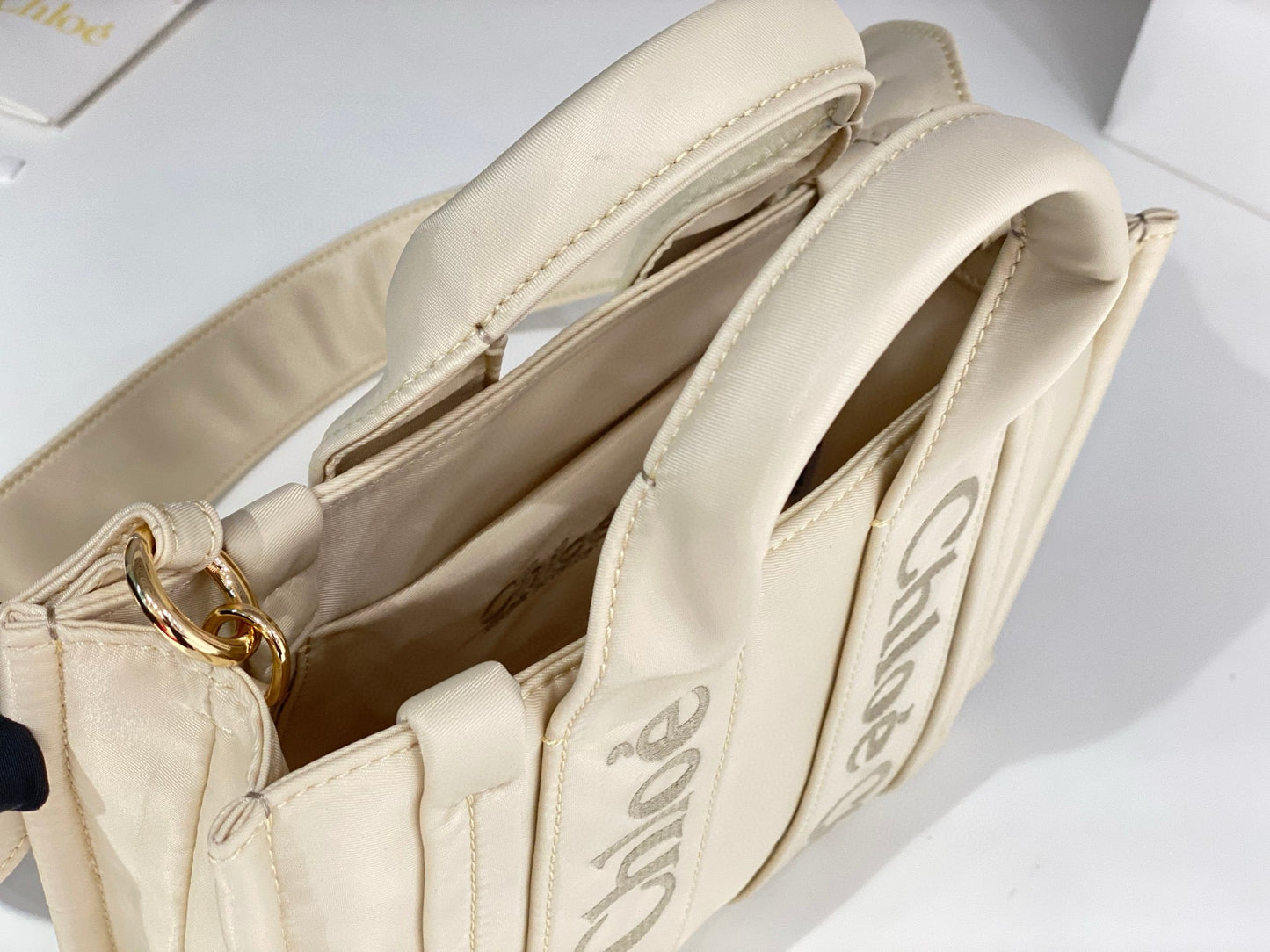 Chloe Woody Tote Bag