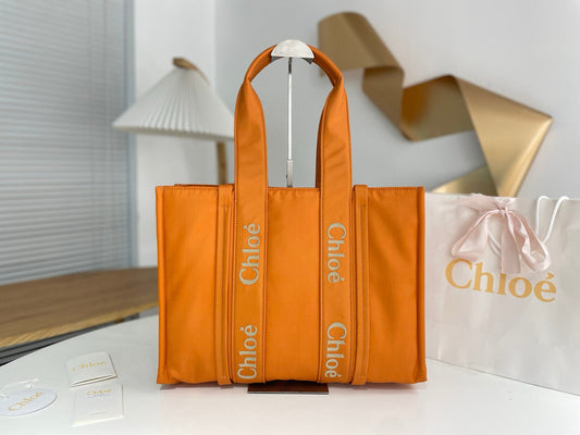 Chloe Woody Tote Bag