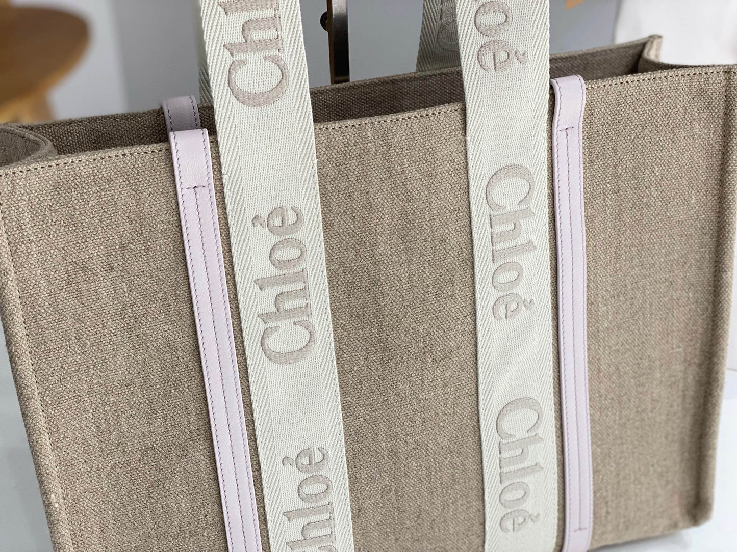 Chloe Woody Tote Bag