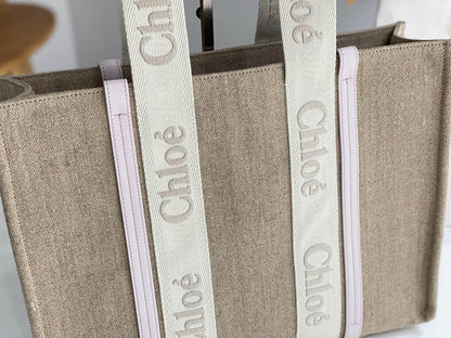 Chloe Woody Tote Bag