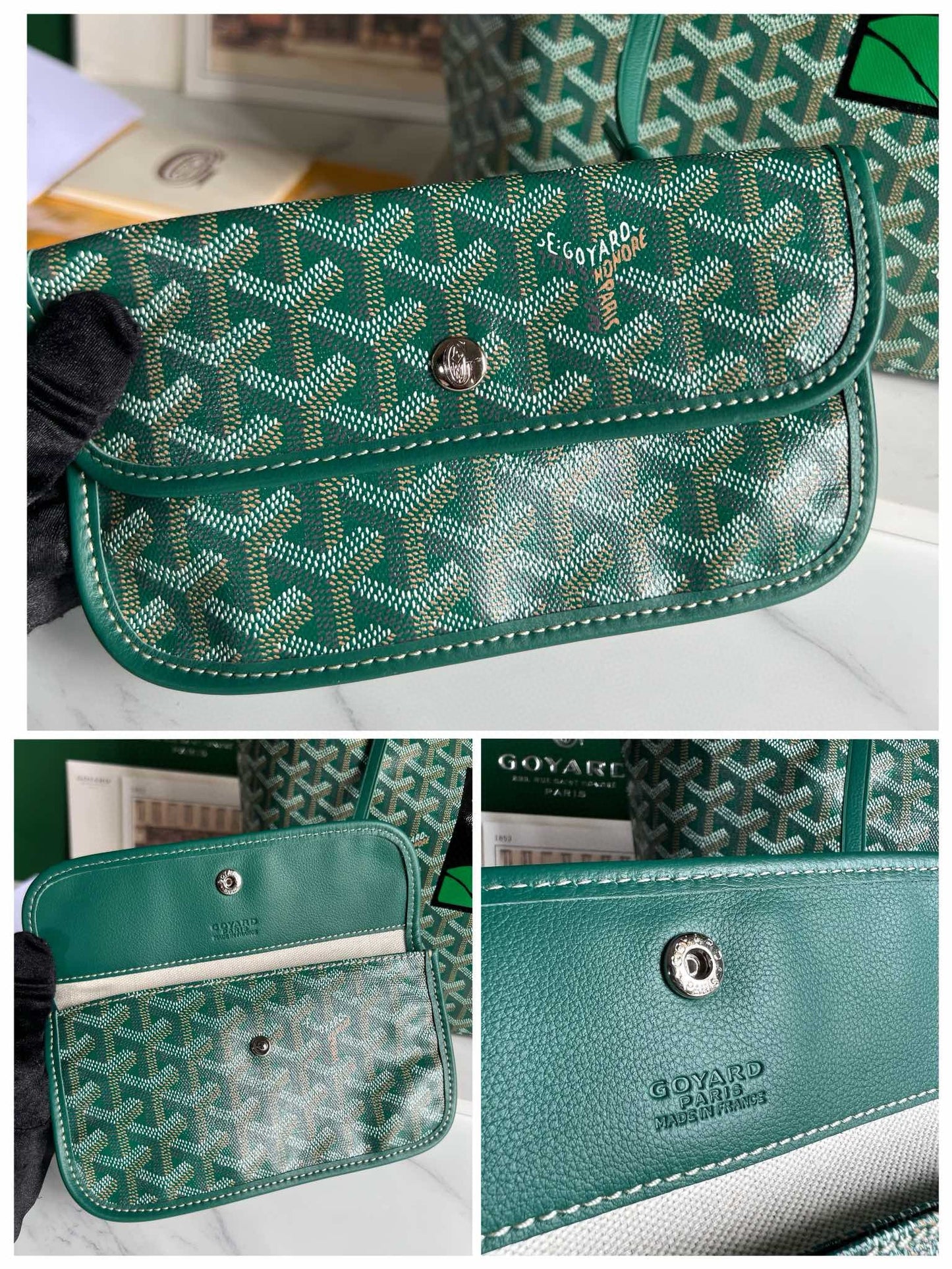 GOYARD SAINT LOUIS PM 34*14*27