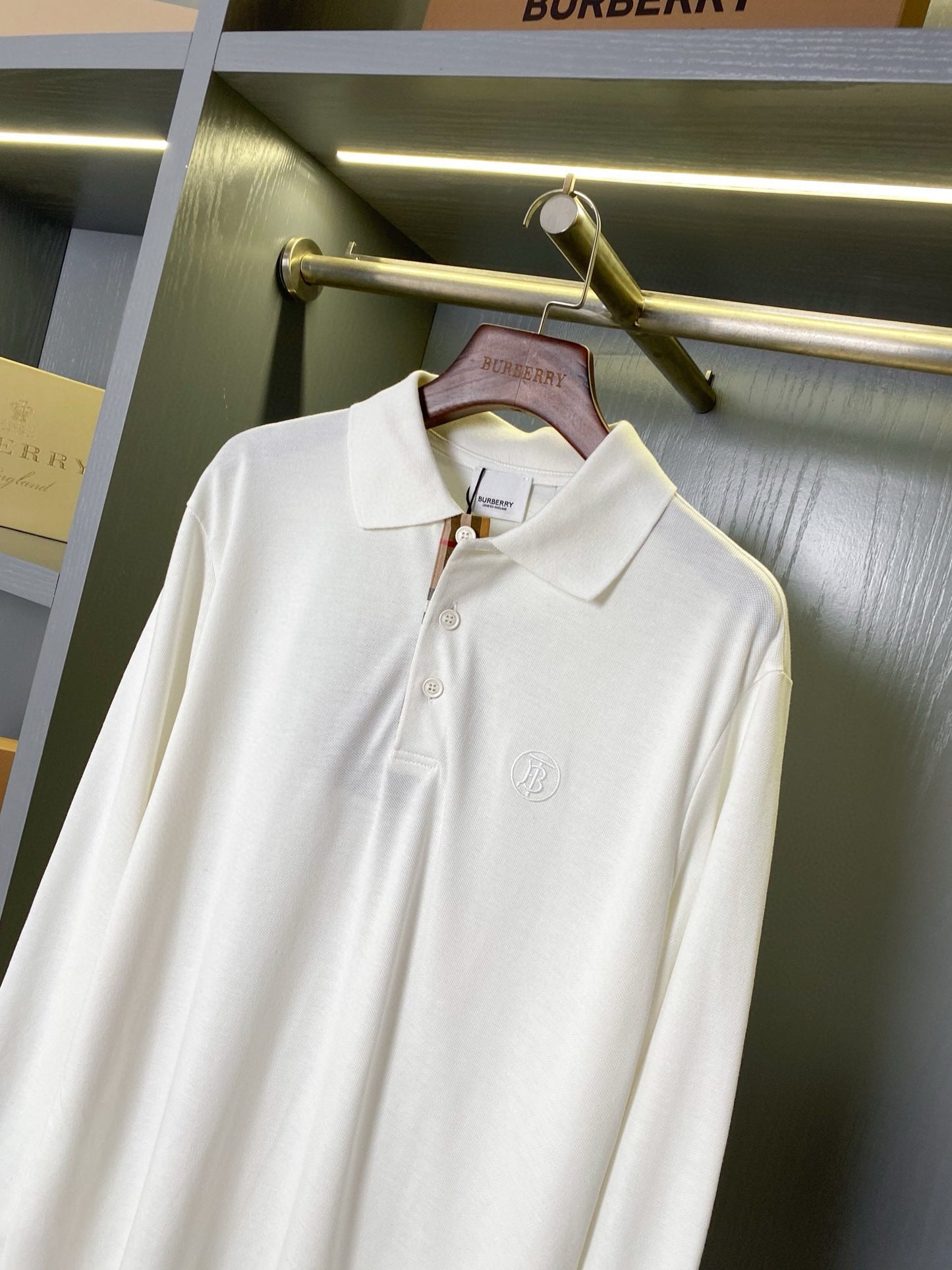 BBR Long Sleeve Polo Shirt