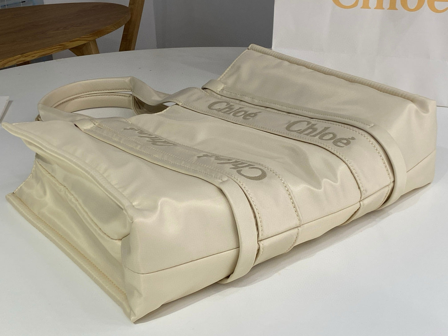 Chloe Woody Tote Bag