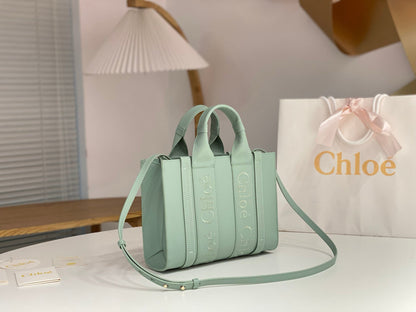 Chloe Woody Tote Bag