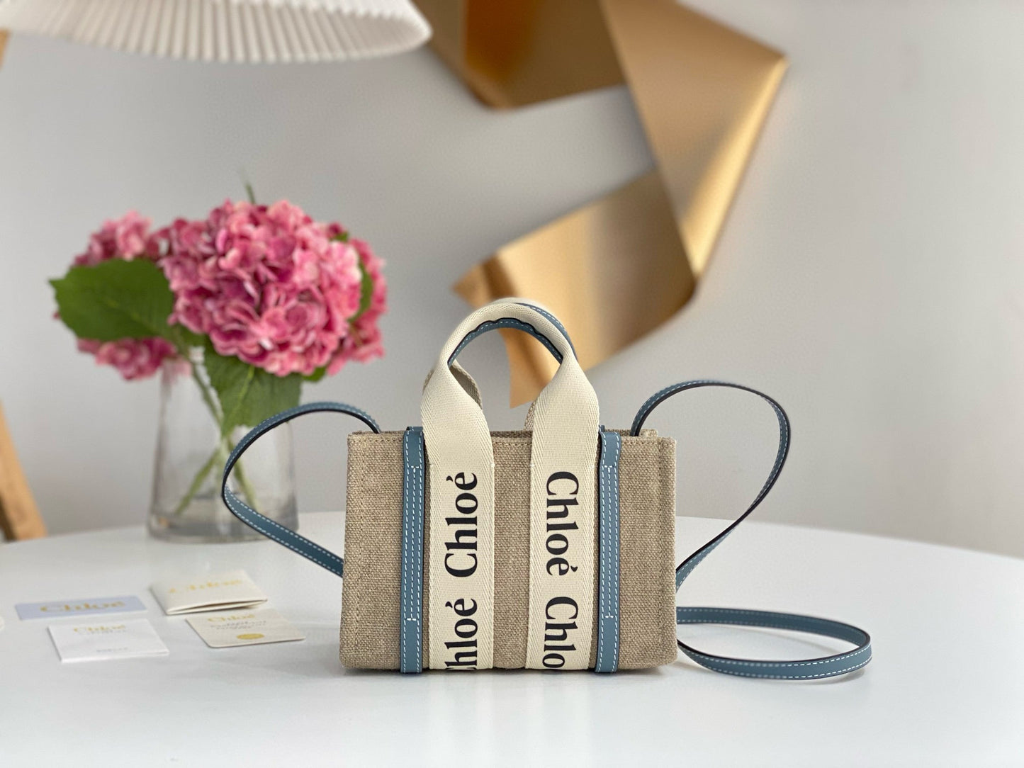 Chloe Woody Tote Bag