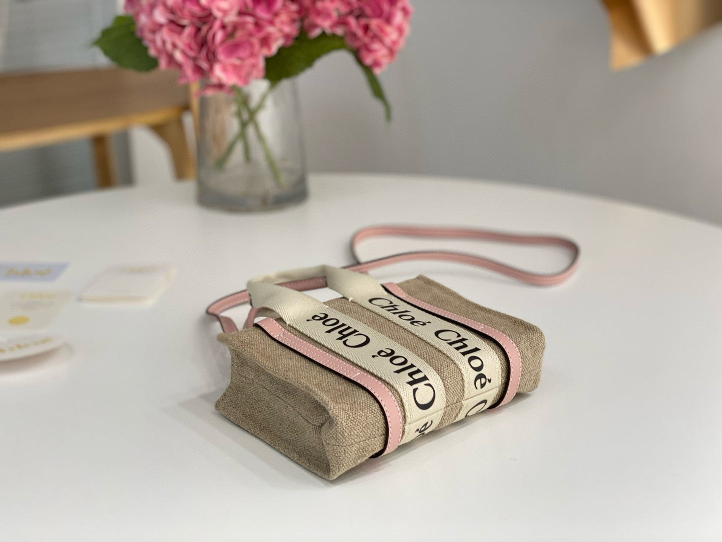 Chloe Woody Tote Bag