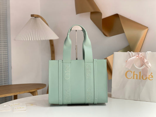 Chloe Woody Tote Bag
