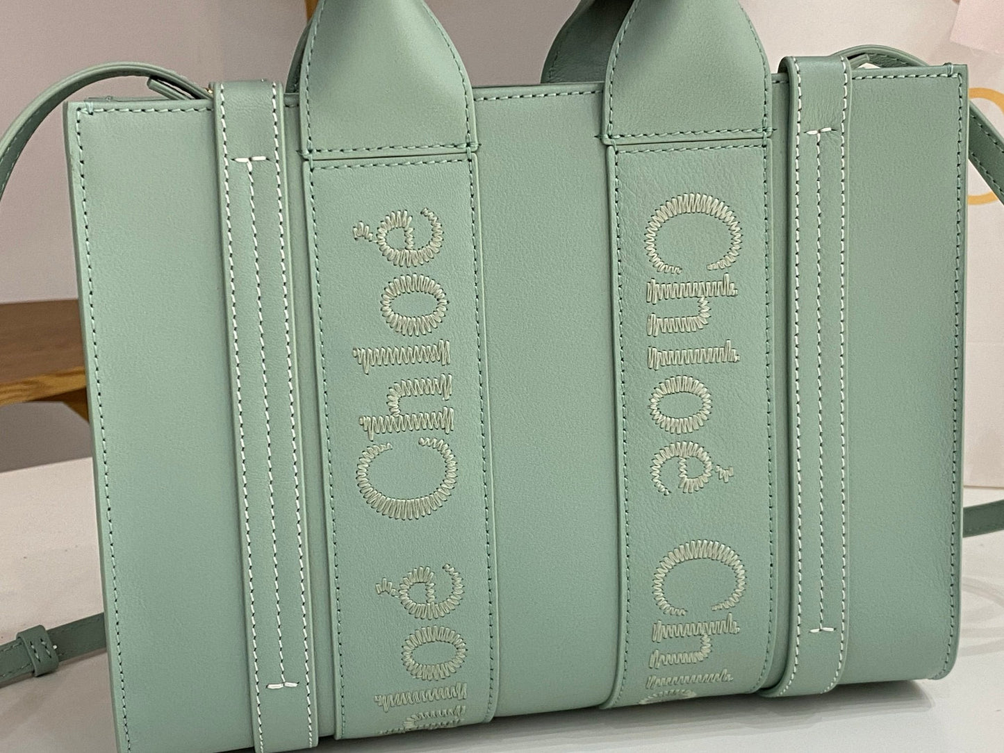 Chloe Woody Tote Bag