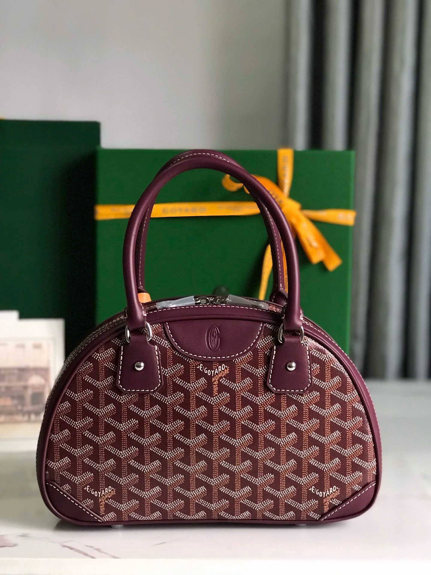 GOYARD BOWLING BAG 26*17*8