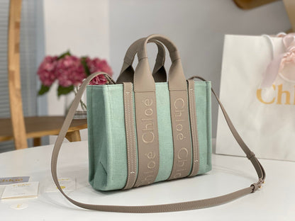 Chloe Woody Tote Bag
