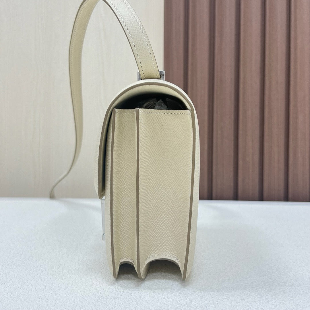 Hermes Constance, 19cm, CK 10, Epsom