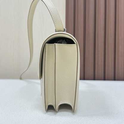 Hermes Constance, 19cm, CK 10, Epsom