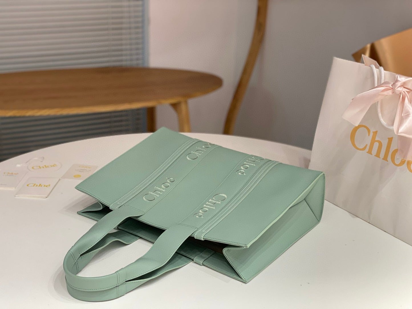 Chloe Woody Tote Bag