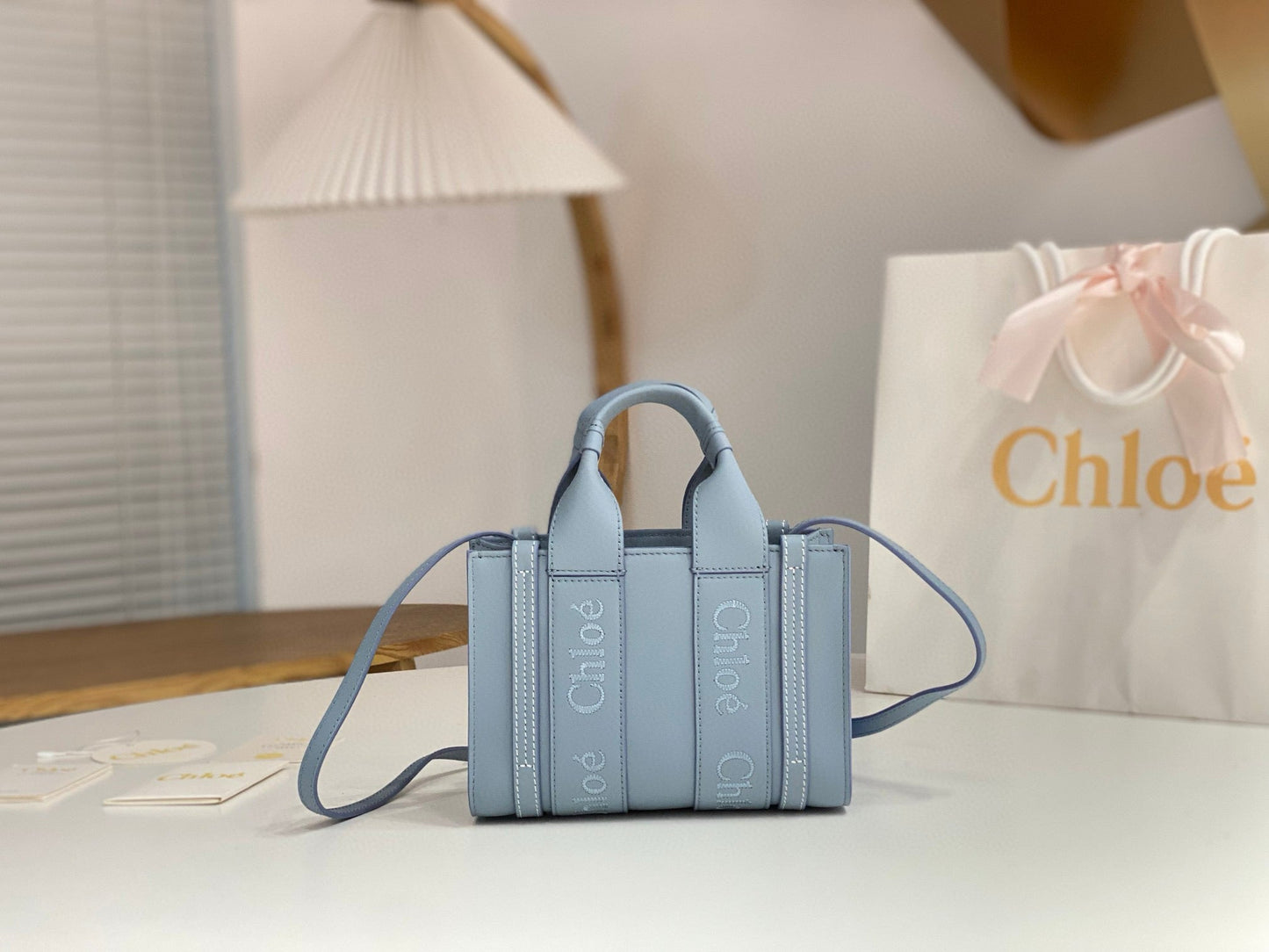 Chloe Woody Tote Bag