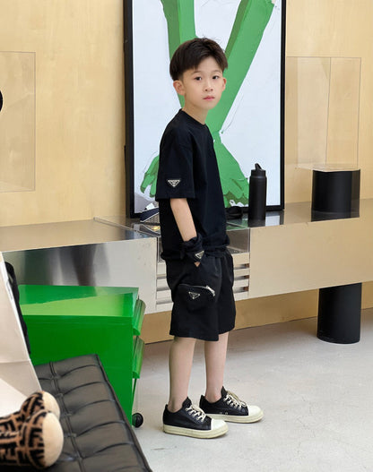 Prada T-Shirt/Short Pant Set