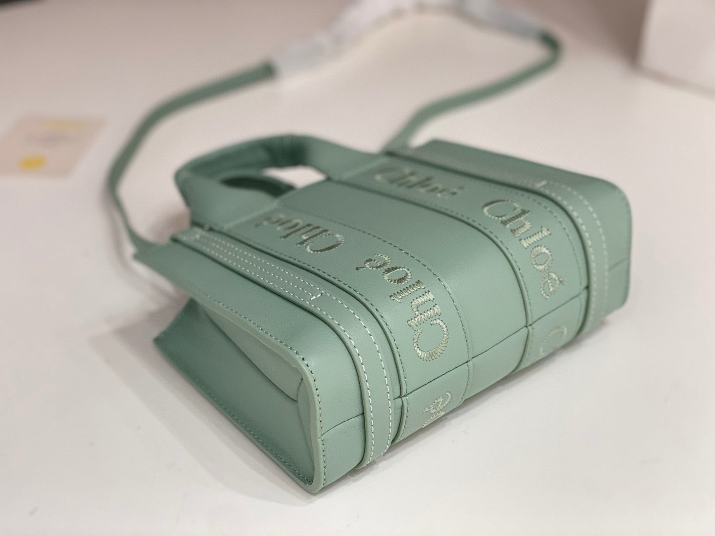 Chloe Woody Tote Bag