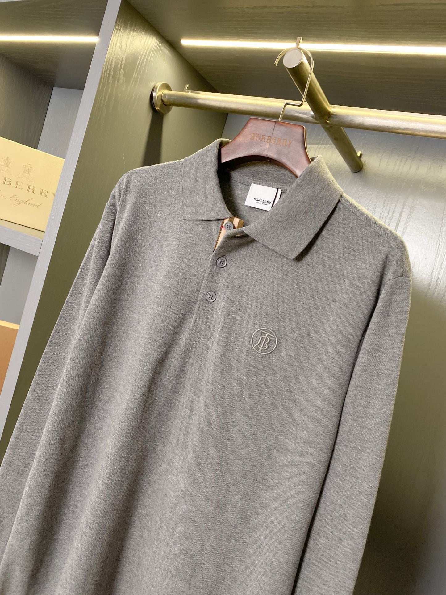 BBR Long Sleeve Polo Shirt