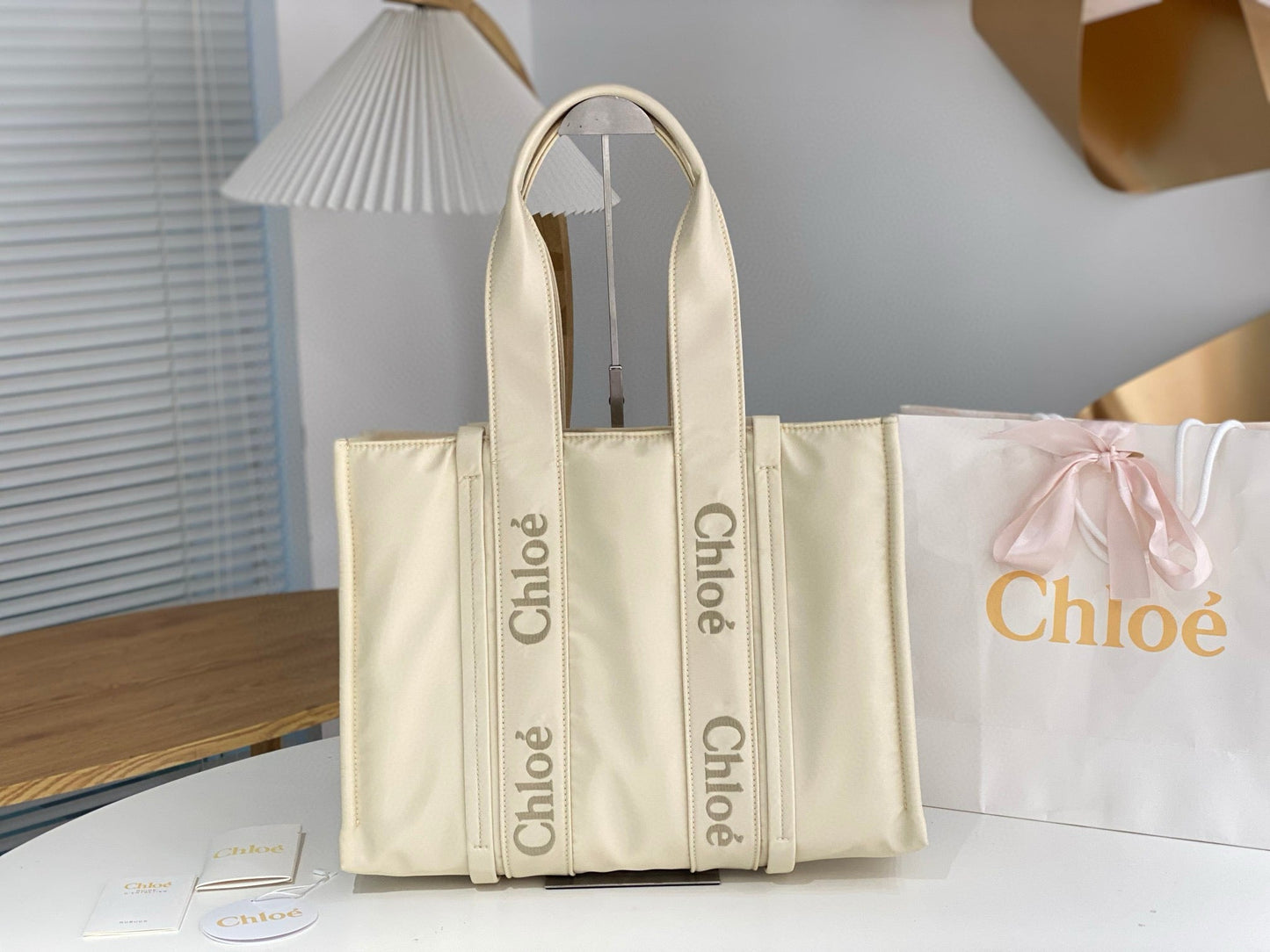 Chloe Woody Tote Bag