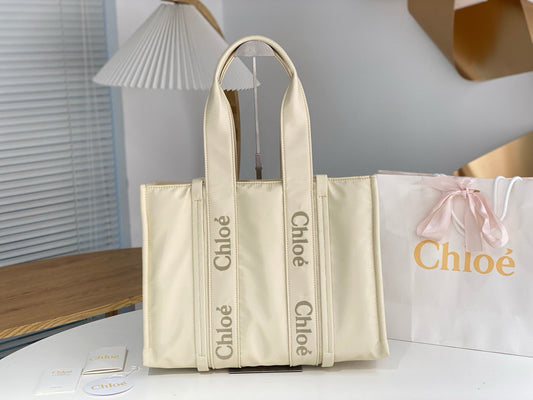 Chloe Woody Tote Bag