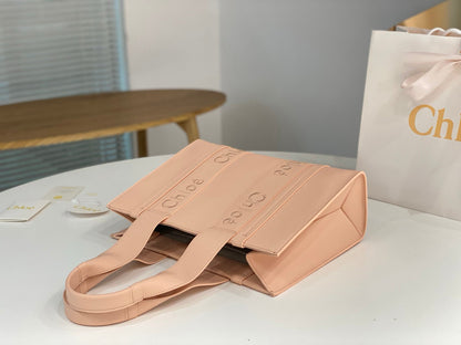 Chloe Woody Tote Bag
