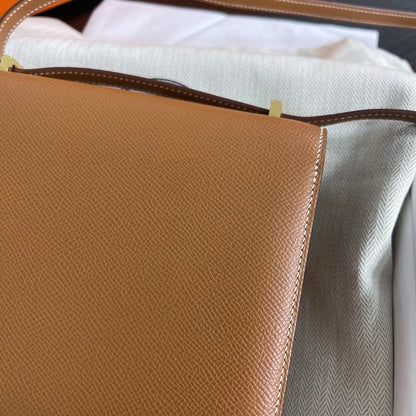 Hermes Constance 19cm, CK 37, Epsom