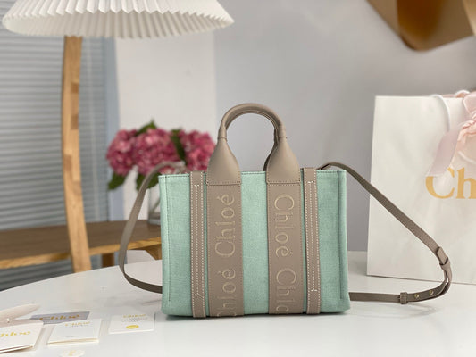 Chloe Woody Tote Bag