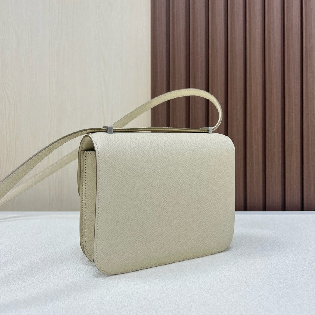 Hermes Constance, 19cm, CK 10, Epsom