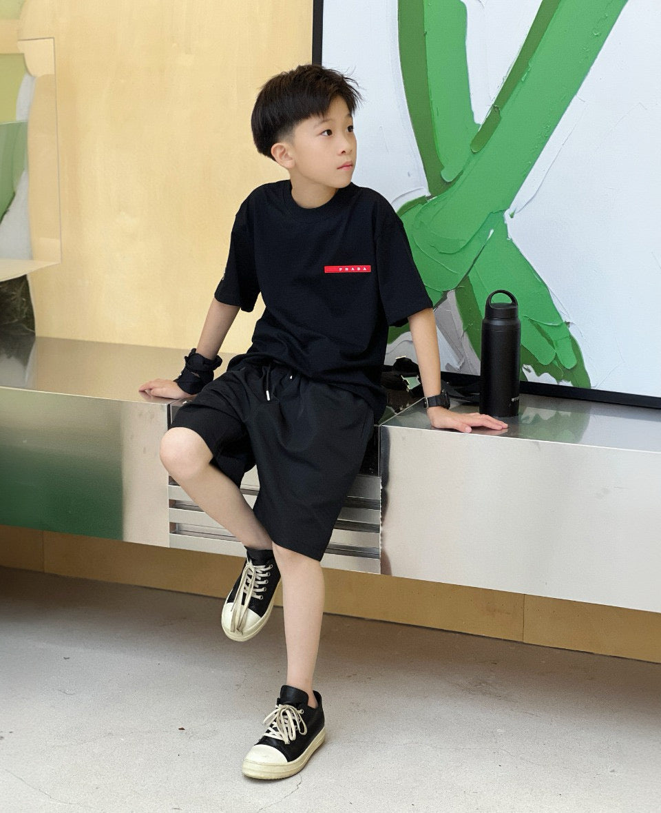 Prada T-Shirt/Short Pant Set