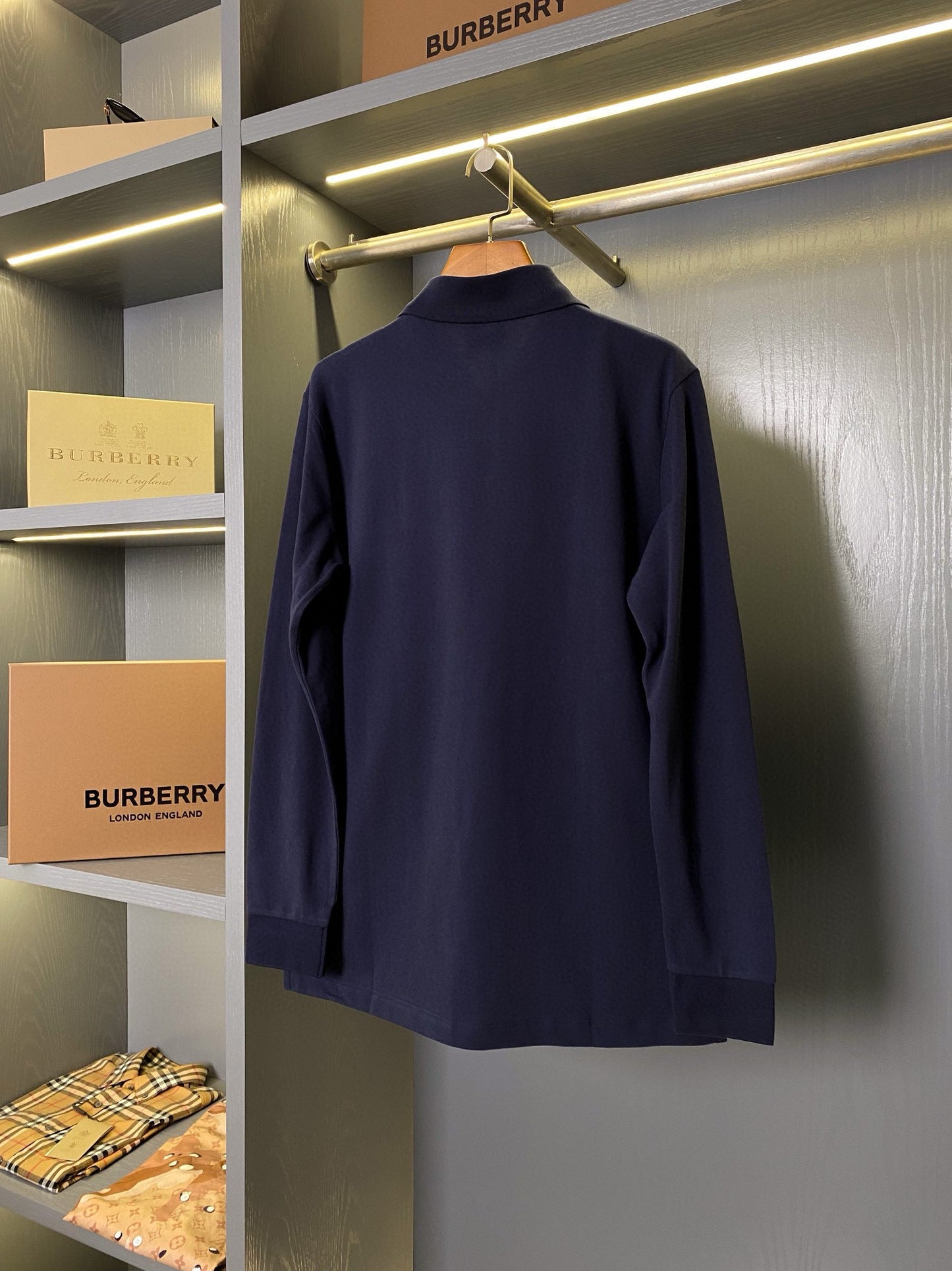 BBR Long Sleeve Polo Shirt