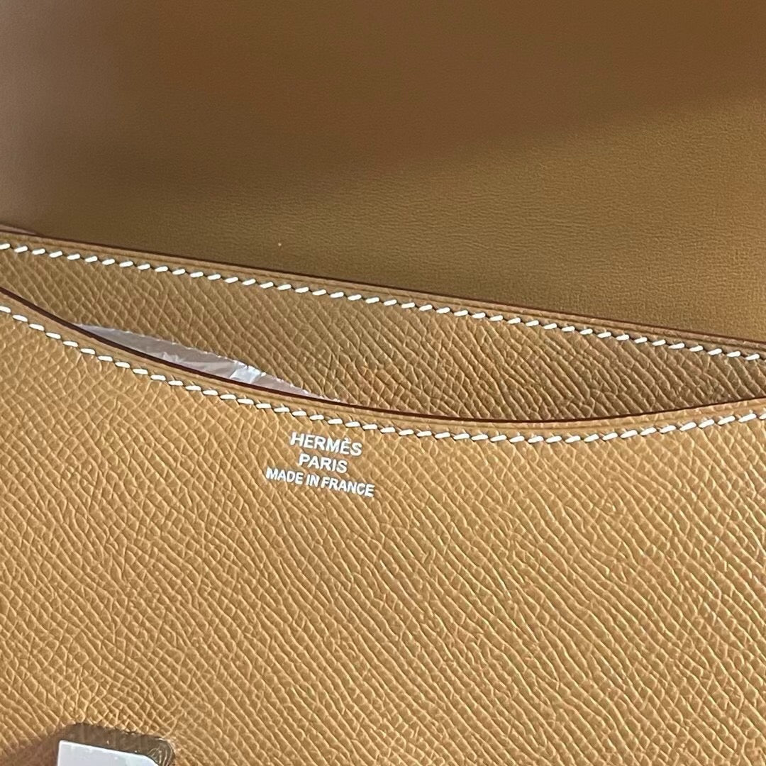 Hermes Constance 19cm, CK 37, Epsom