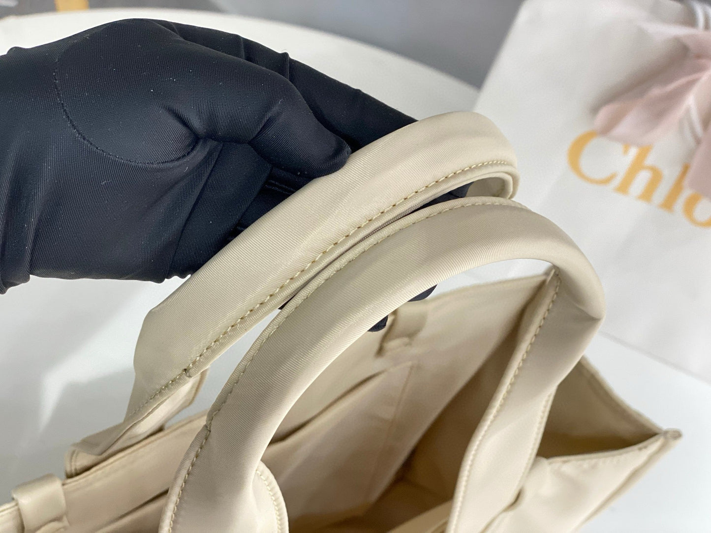 Chloe Woody Tote Bag