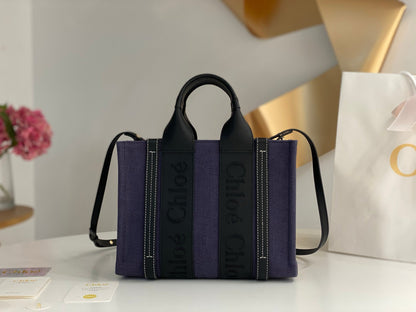 Chloe Woody Tote Bag