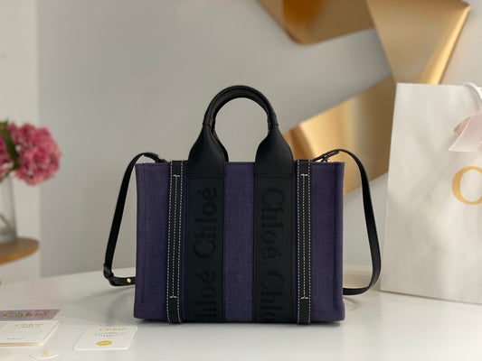 Chloe Woody Tote Bag