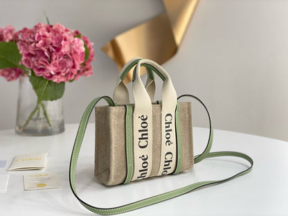 Chloe Woody Tote Bag