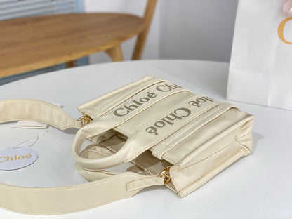 Chloe Woody Tote Bag